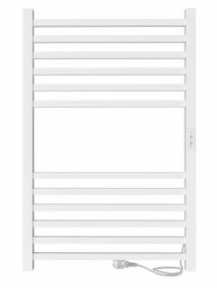 Полотенцесушитель электрический Indigo Attic LСLATCE80-50WMRt 80x50 см белый матовый